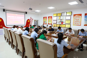 推優(yōu)納新傳薪火 以評(píng)促進(jìn)助提升——長(zhǎng)田實(shí)業(yè)黨支部召開黨員和群眾會(huì)議